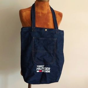 New Tommy Hilfiger denim tote bag